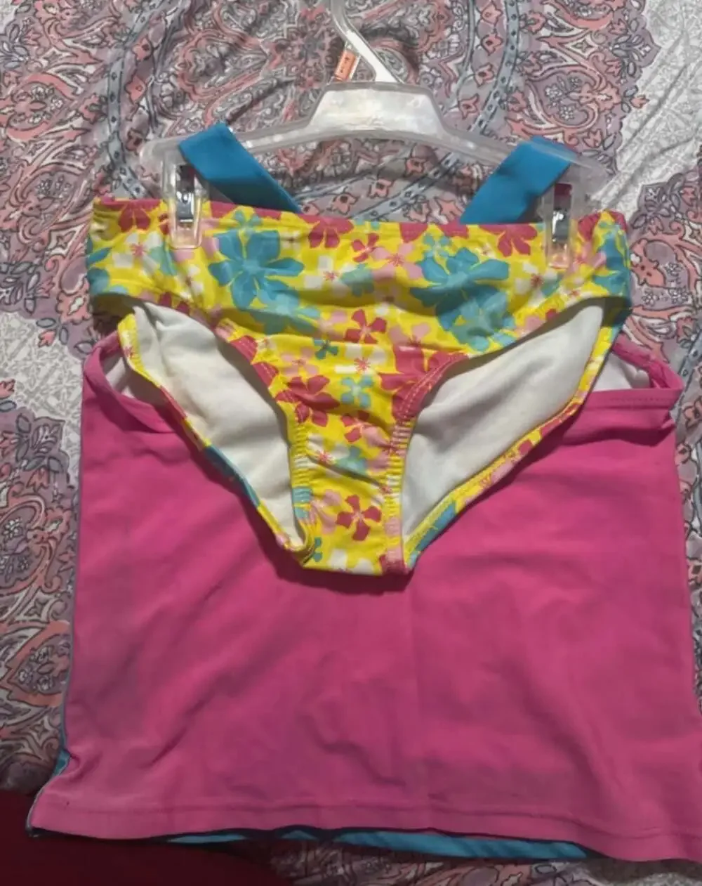 My Little Pony Girls' 2-Piece Tankini Swimsuit UPF 50+